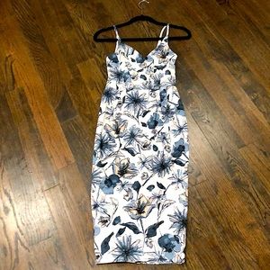 ASOS Floral midi dress